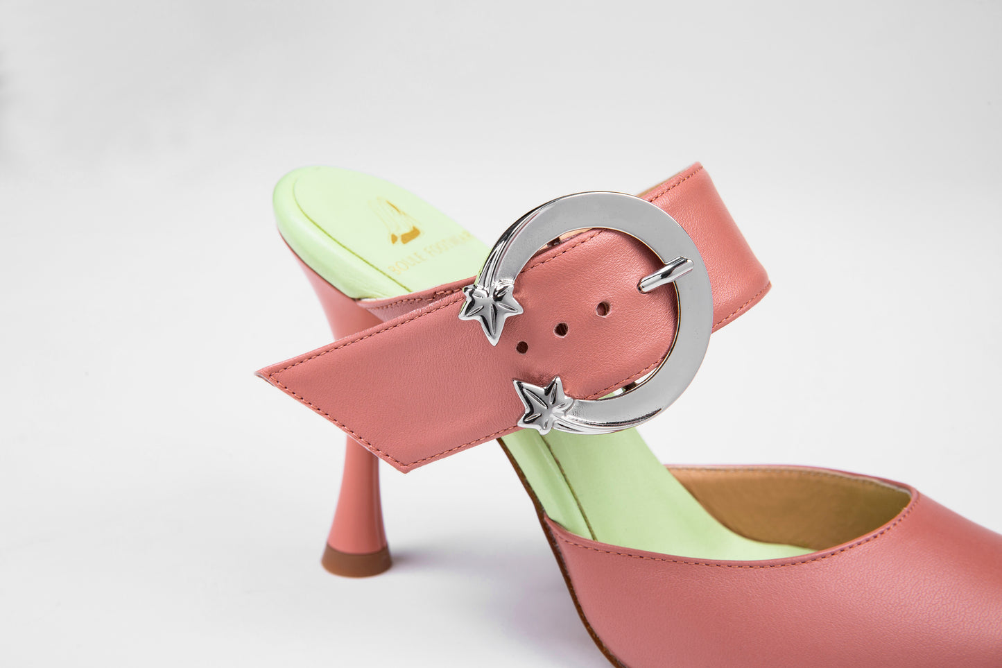 Ivy Buckle Mule Optimism